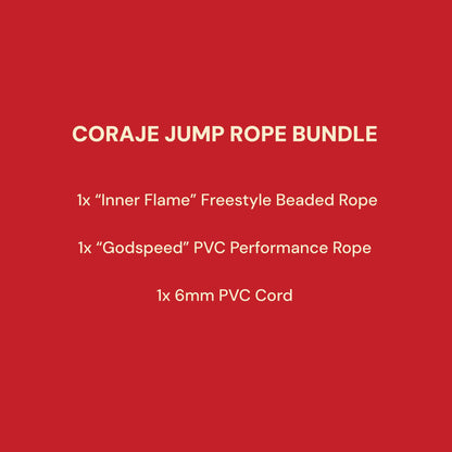 CORAJE Bundle (All Jump Ropes Included)