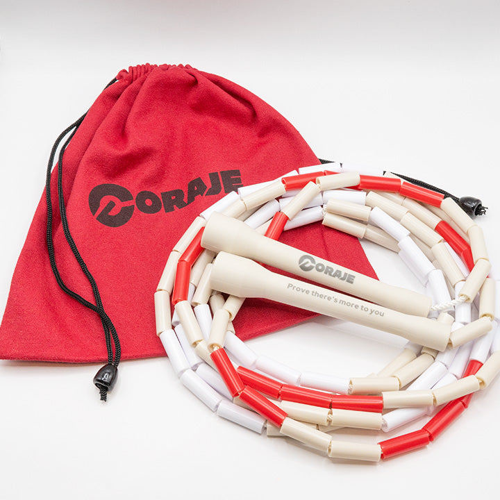 TU CORAJE  "Inner Flame" Freestyle Beaded Rope